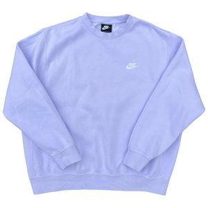 Modern Purple Nike Crewneck Sweatshirt